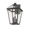 Z-Lite Talbot 3 Light Outdoor Wall Sconce, Oil Rubbed Bronze And Seedy 579B-ORB - alternate 4